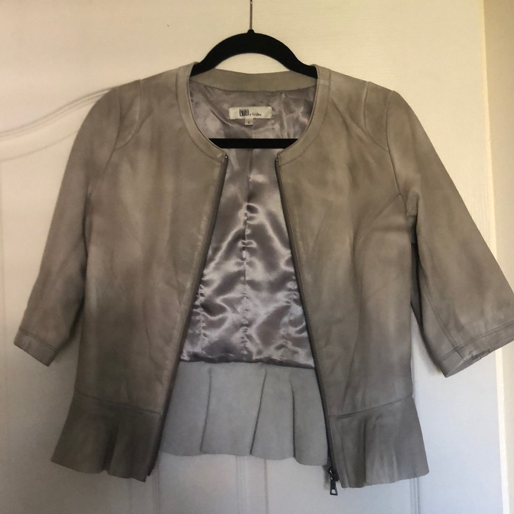 My Tribe Pearl Grey Jacket